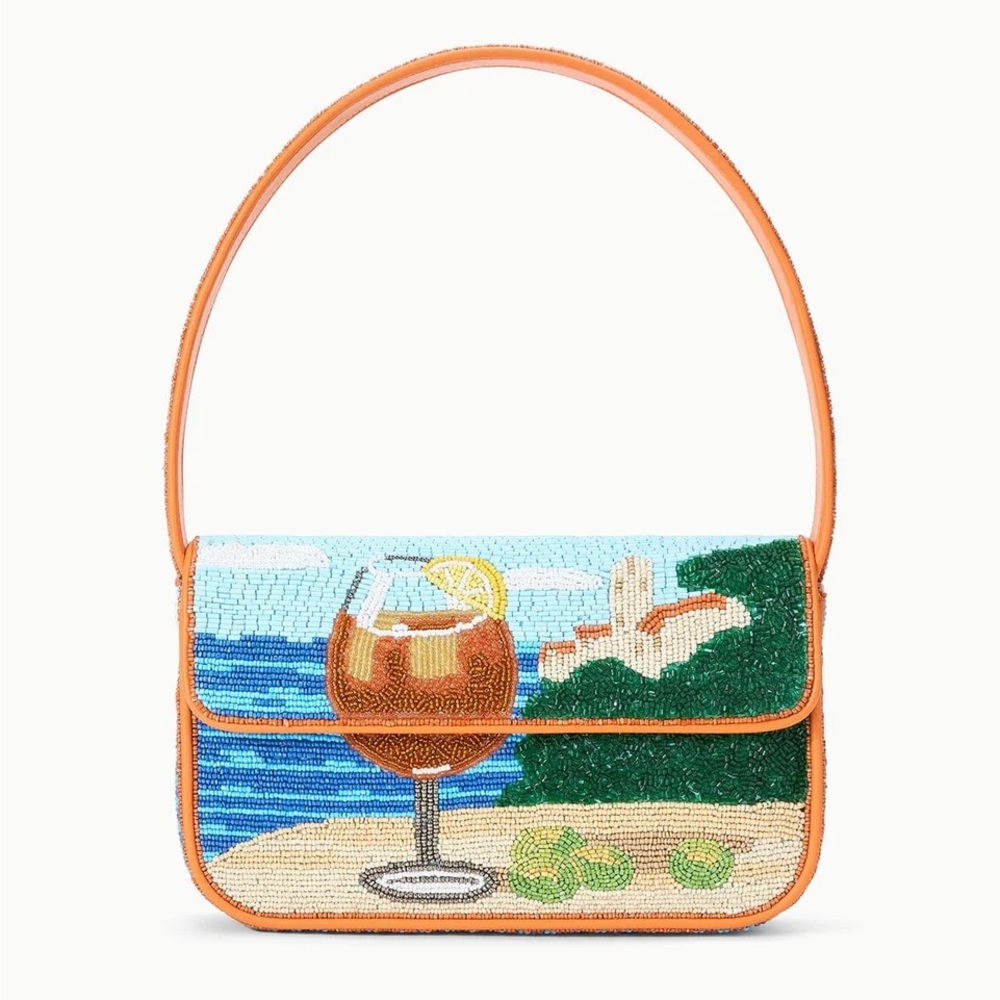 STAUD BEADED TOMMY BAG - Picture 1 of 10